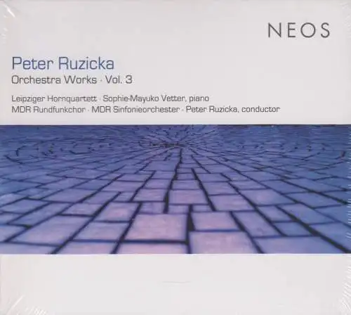 CD: Peter Ruzicka, Orchestra Works, Vol. 3, 2015, MDR Klassik, wie neu