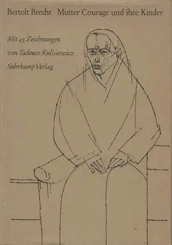 Buch: Mutter Courage und ihre Kinder, Bertolt Brecht, 1968, Suhrkamp Verlag