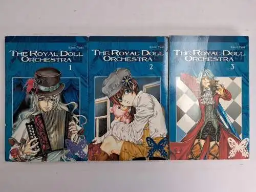 Manga: The Royal Doll Orchestra 1-3, Kaori Yuki, Carlsen Manga, 3 Bände