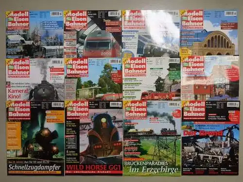 Modelleisenbahner 2005, Heft 1-12, Verlagsgruppe Bahn, Zeitschrift, Modellbau