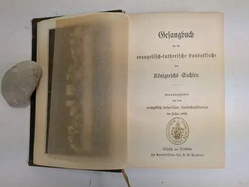 Buch: Gesangbuch für die evangelisch-lutherische Landeskirche Königreich  338607