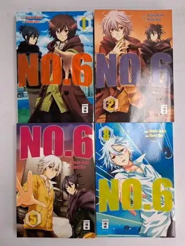 Manga: NO. 6 Band 1, 2, 5, 8. Atsuko Asano & Hinoki Kino, Egmont Manga , 4 Bände