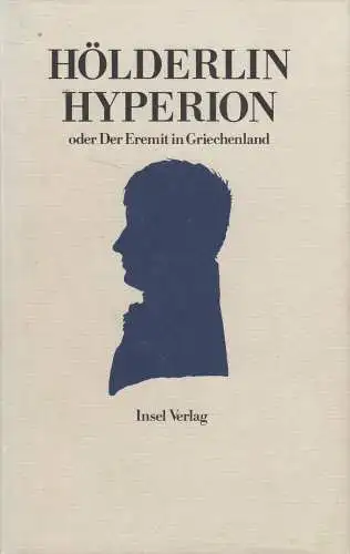 Buch: Hyperion oder Der Eremit in Griechenland, Friedrich Hölderlin, 1993, Insel