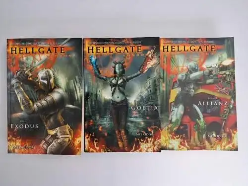 Buch: Hellgate London 1-3 (komplett), Exodus, Goetia, Allianz, Mel Odom, Panini