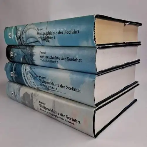 Buch: Weltgeschichte der Seefahrt 1-4, Helmut Pemsel, 2000, 4 von 6 Bänden