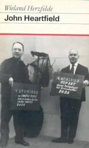 Buch: John Heartfield, Herzfelde, Wieland. Fundus-Bücher, 1986, Verlag der Kunst