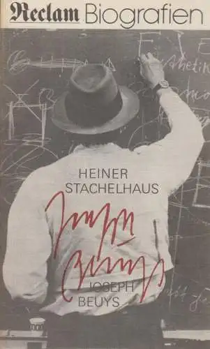 Buch: Joseph Beuys, Stachelhaus, Heiner. Reclams Universal-Bibliothek, 1989