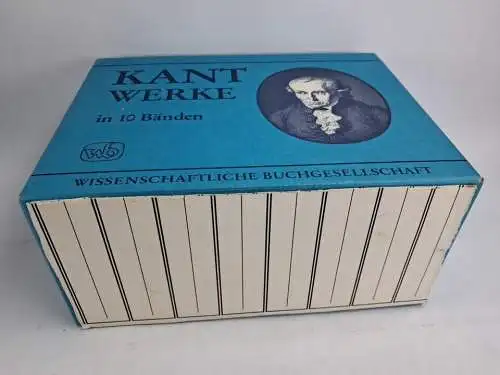 Buch: Immanuel Kant - Werke in zehn Bänden, 1983, wbg, 10 Bände im Schuber