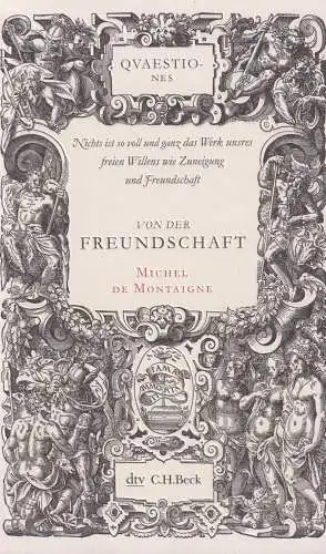 Buch: Von der Freundschaft, Montaigne, Michel de, 2007, dtv, gebraucht, sehr gut