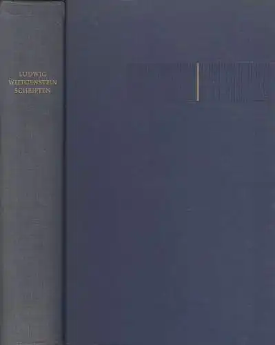 Buch:   Ludwig Wittgenstein - Schriften, Europäischer Buchklub, Tagebücher