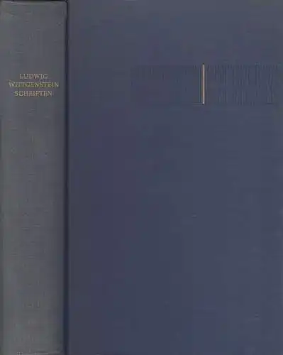 Buch:   Ludwig Wittgenstein - Schriften, Europäischer Buchklub, Tagebücher