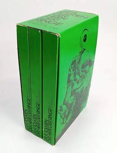 Buch: Der Herr der Ringe, Tolkien, J.R.R., 3 Bände, 1988, Klett-Cotta, Hobbit