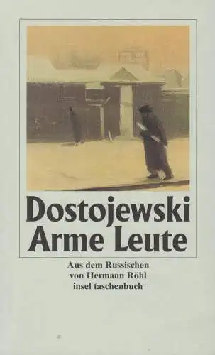 Buch: Arme Leute, Dostojewski, F. M. Insel taschenbuch, 1997, Insel Verlag