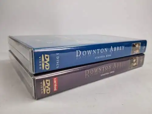 2 DVD-Boxen: Downton Abbey. Staffel 1+2, Julian Fellowes, Michelle Dockery