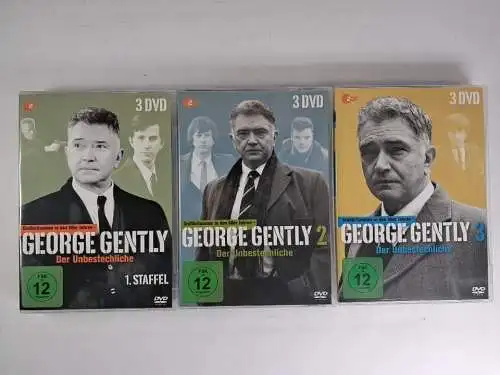 3 DVD-Boxen: George Gently - Der Unbestechliche. Staffel 1-3, Martin Shaw