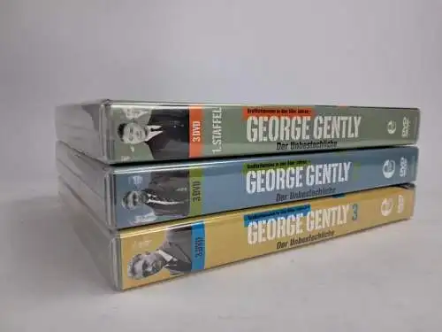 3 DVD-Boxen: George Gently - Der Unbestechliche. Staffel 1-3, Martin Shaw