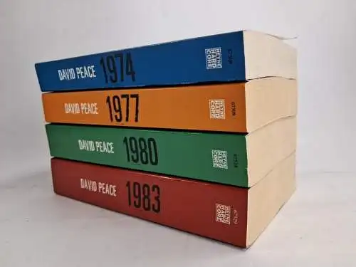 Buch: Red Riding Quartett 1-4 - 1974, 1977, 1980, 1983 (komplett), David Peace