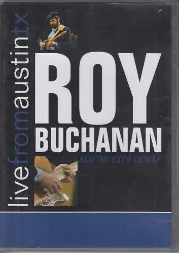 DVD: Roy Buchanan. Live from Austin, TX, 2008, New West Records, gebraucht, gut