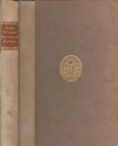 Buch: Meister Eckeharts Schriften und Predigten Bd. 2, Büttner, 1909, Diederichs