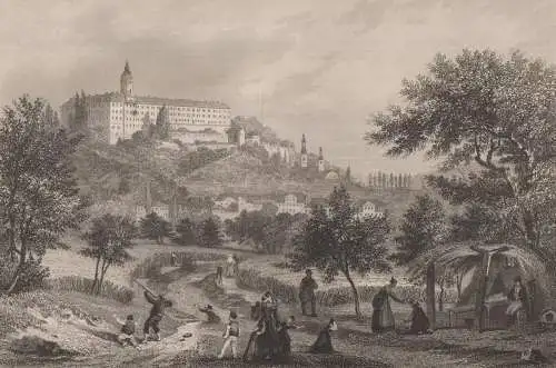 Stahlstich: Rudolstadt, Das malerische und romantische.., Wagner, 1838, Wigand