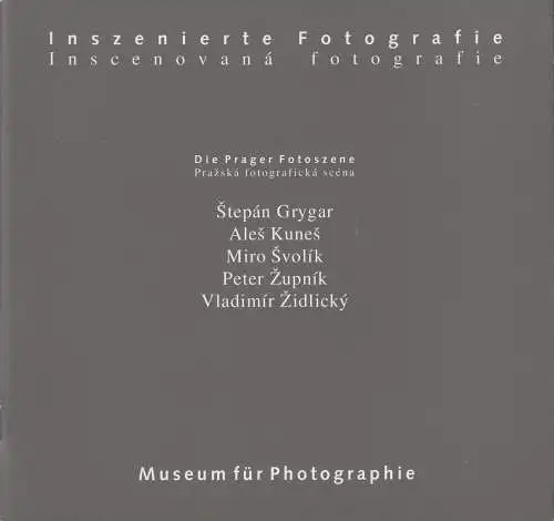 Ausstellungskatalog: Inszenierte Fotografie, Die Prager Fotoszene, 1996, Dick