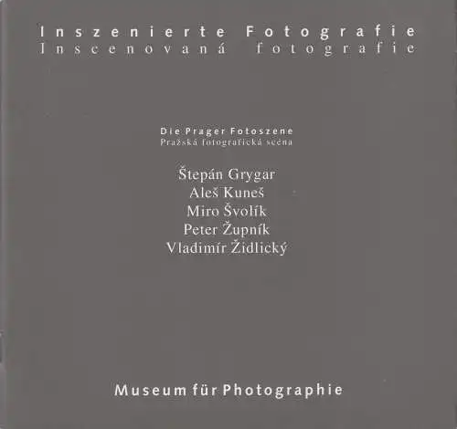 Ausstellungskatalog: Inszenierte Fotografie, Die Prager Fotoszene, 1996, Dick