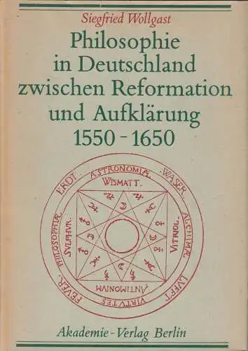 Buch: Philosophie in Deutschland zwischen Reformation und Aufklärung 1550-1650