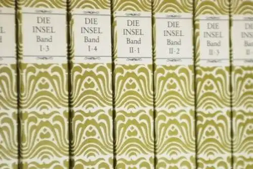 Buch: Die Insel, Bierbaum, Otto Julius. 13 Bände, 1981, Insel Verlag