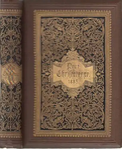 Buch: Neue Christoterpe 1883, Kögel, Rudolf / Frommel, E. / Baur, W. 1883