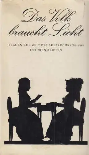 Buch: Das Volk braucht Licht. Schlösser / Jäckel, 1970, Agora Verlag