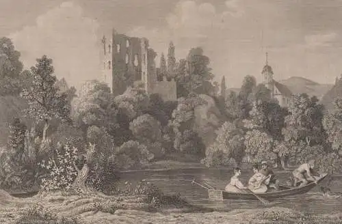 Stahlstich: Tharand, Das malerische und romantische Deutschland, Wigand, 1832