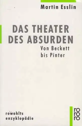 Buch: Das Theater des Absurden, Martin Esslin, 1996, ROWOHLT Taschenbuch Verlag