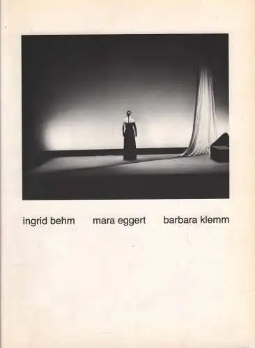 Ausstellungskatalog: Ingrid Brehm. Mara Eggert. Barbara Klemm, 1989, Teufel