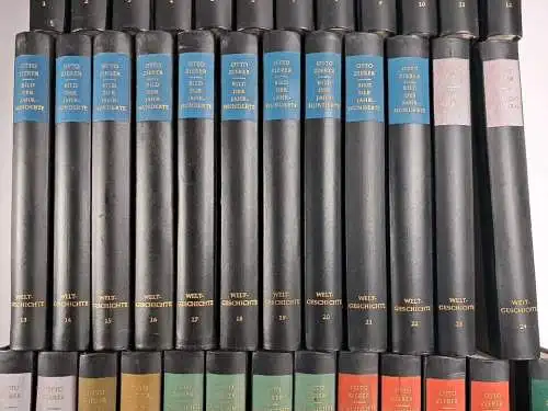 Buch: Otto Zierer    - Weltgeschichte 1-37, Bertelsmann Lesering, 37 Bände