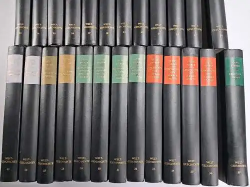 Buch: Otto Zierer    - Weltgeschichte 1-37, Bertelsmann Lesering, 37 Bände