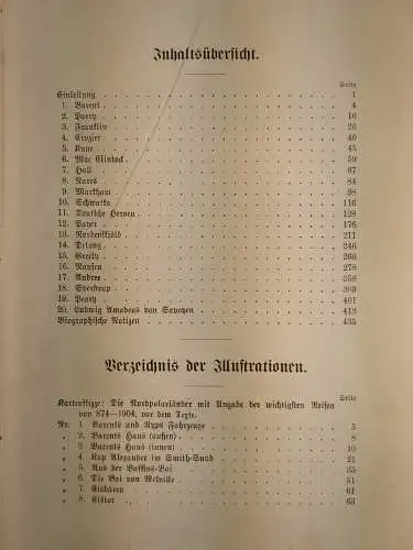 Buch: Heroen der Polarforschung, Eugen von Enzberg, 1905, O. R. Reisland Verlag