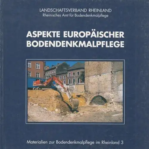 Buch: Aspekte europäischer Bodendenkmalpflege, Koschik (Hrsg.), 1994, Rheinland