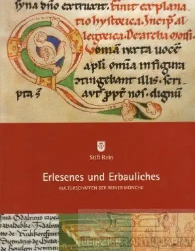 Buch: Erlesenes und Erbauliches, Zisterzienserstift, Rein. 2003, gebraucht, gut