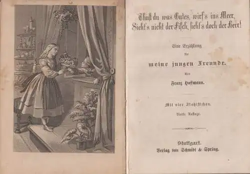 Buch: Thust du was Gutes, wirf's ins Meer ... Hoffmann, Franz, Schmidt & Spring