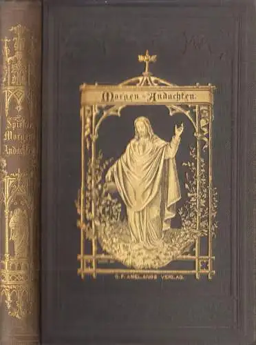 Buch: Christliche Morgenandachten. Spieker, Christian Wilhelm, 1859, Amelang