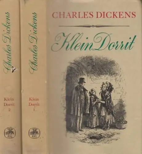 Buch: Klein Dorrit, Dickens, Charles. 2 Bände, 1967, Verlag Rütten & Loening