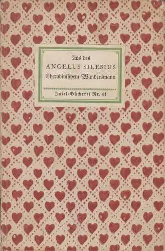 Insel-Bücherei 41, Der Cherubinische Wandersmann, Angelus Silesius, Insel 346821