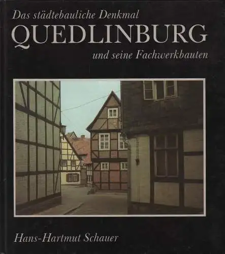 Buch: Quedlinburg, Schauer, Hans-Hartmut, 1990, Verlag für Bauwesen