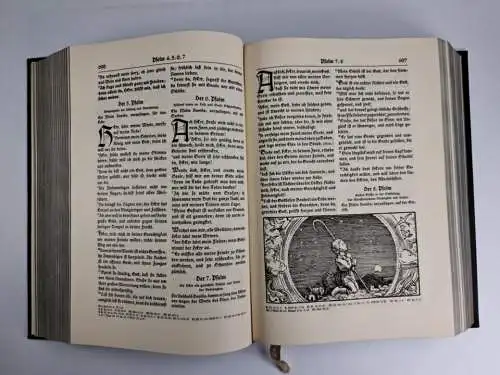 Biblia: Die Bibel, Martin Luther, Bilder v. Rudolf Schäfer, 1929, mit Apokryphen