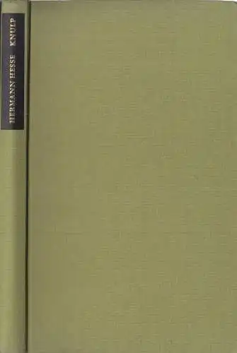 Buch: Knulp. Hesse, Hermann, 1973, Suhrkamp, Bibliothek Suhrkamp Band 75