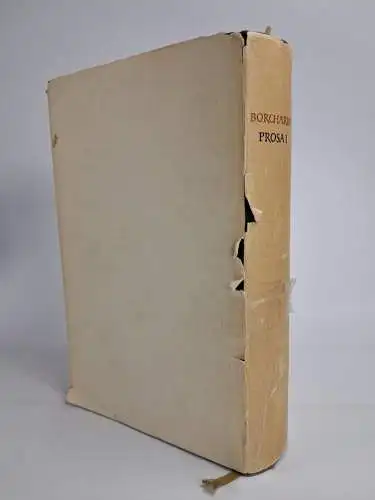 Buch: Prosa I, Rudolf Borchardt. Gesammelte Werke in Einzelausgaben, 1957, Klett