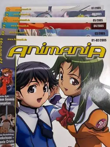 26 Hefte Animania 2003 / 2004 / 2005 / 2007, Manga, Anime, Comic, Zeitschrift