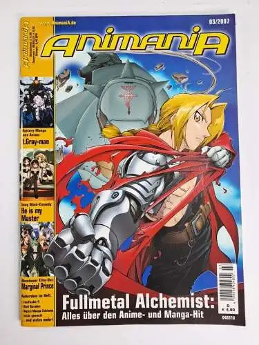 26 Hefte Animania 2003 / 2004 / 2005 / 2007, Manga, Anime, Comic, Zeitschrift