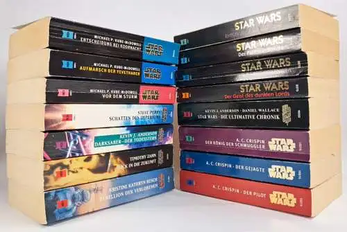 15 Bücher Star Wars, Heyne, Science fiction, Anakin Skywalker, Darth Vader