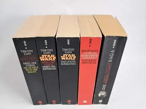 5 Bücher Star Wars, Goldmann, Science fiction, Anakin Skywalker, Darth Vader